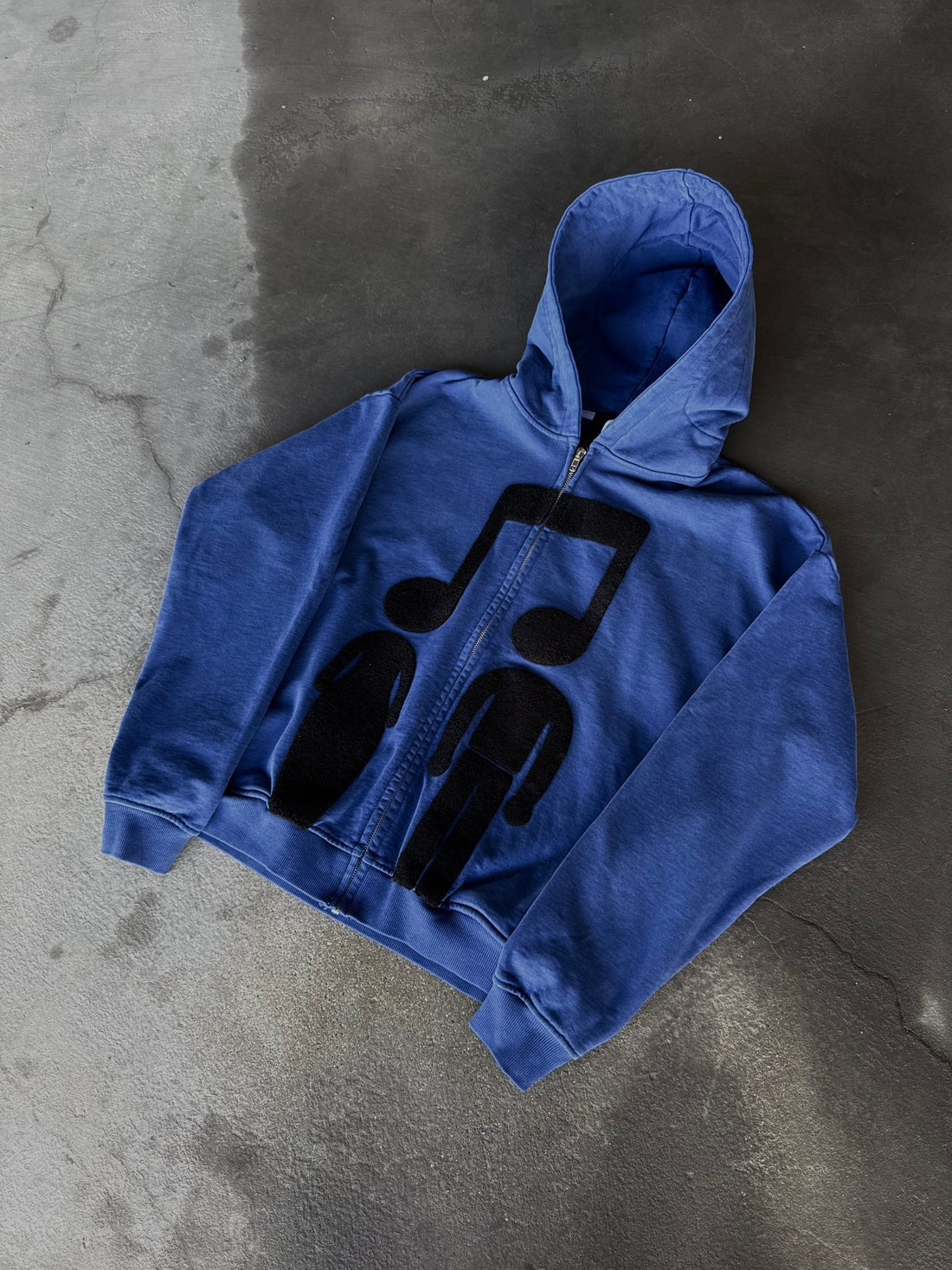 Music Connects Us-Zip-Up Hoodie