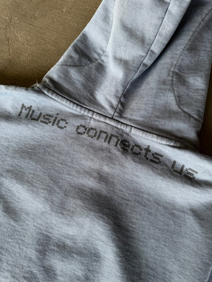 Music Connects Us-Zip-Up Hoodie