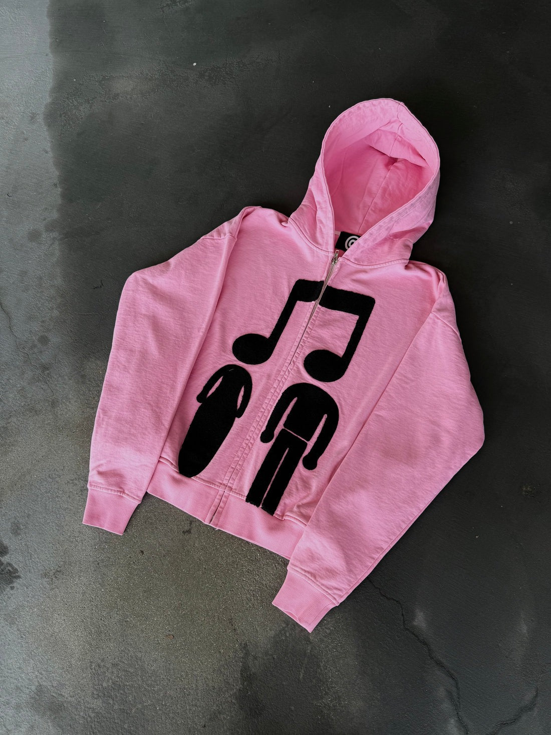 Music Connects Us-Zip-Up Hoodie