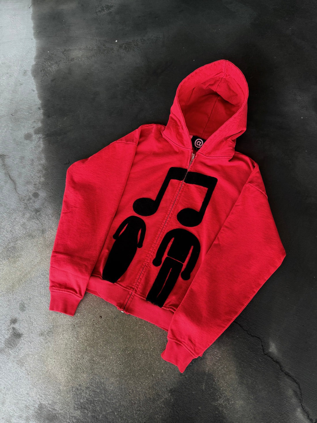 Music Connects Us-Zip-Up Hoodie