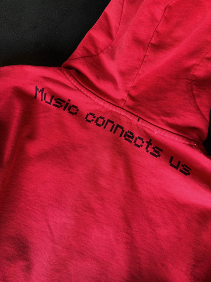 Music Connects Us-Zip-Up Hoodie